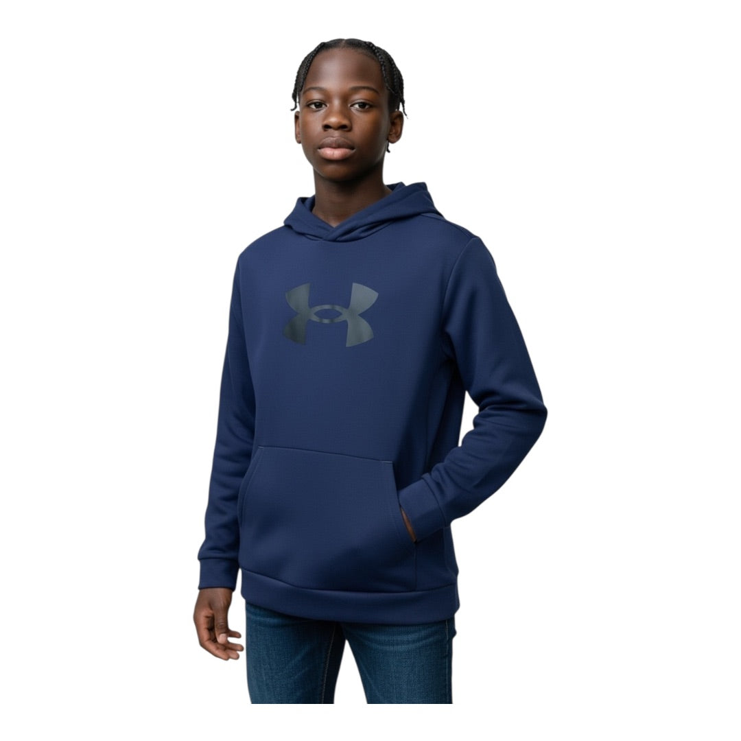 Navy Under Armour Boys-Clothing, Youth Large